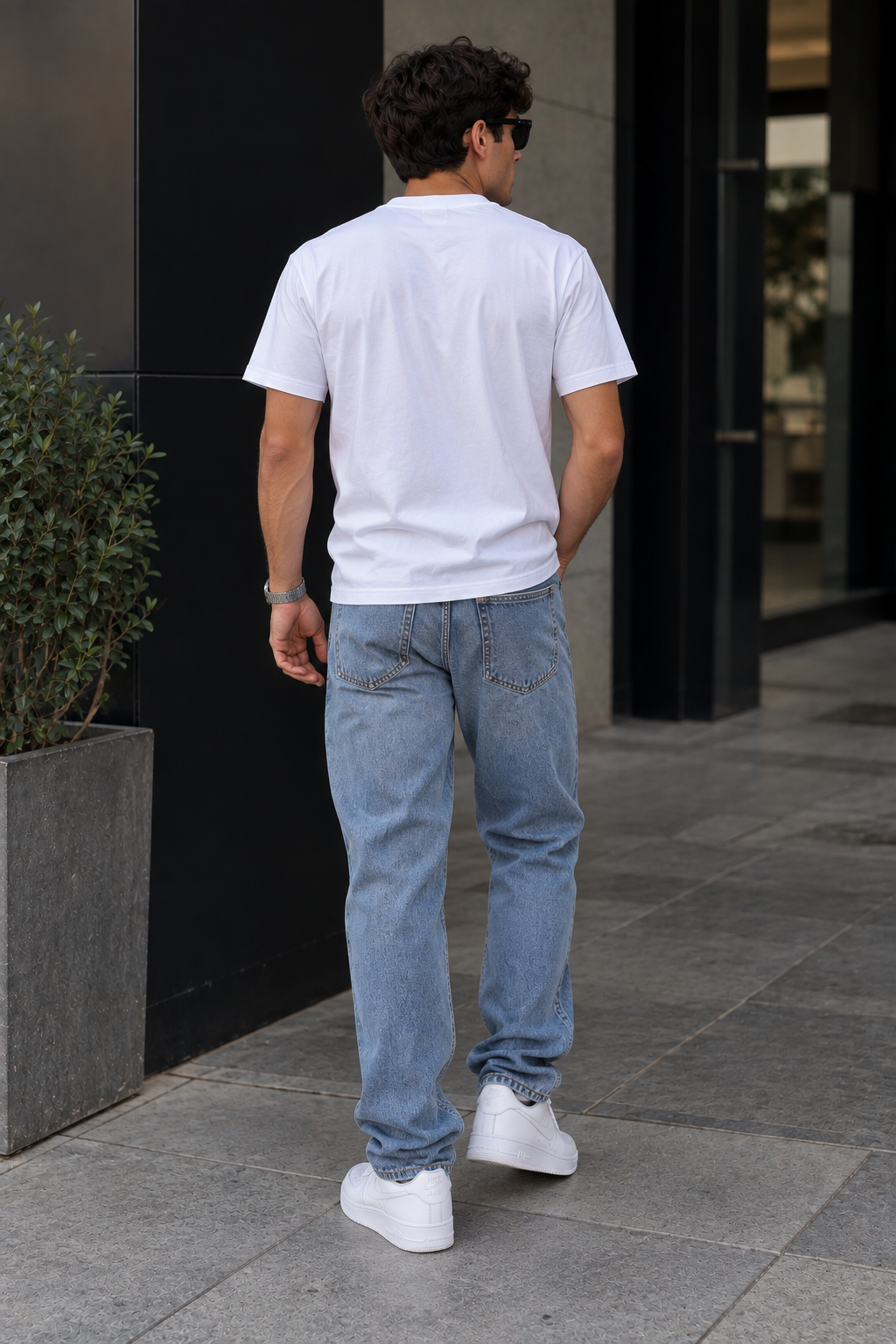 Polera Basica Manga Corta Premium Hombre