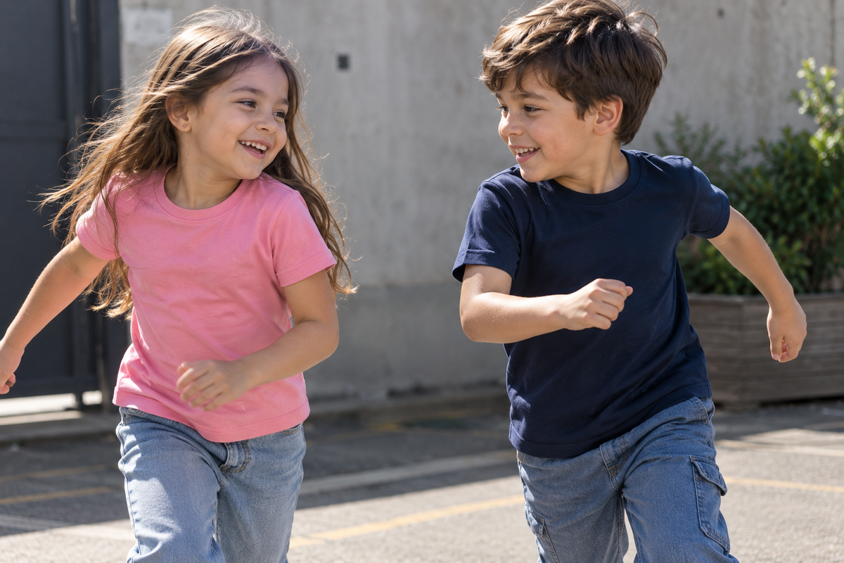 Polera Unisex Niños Premium