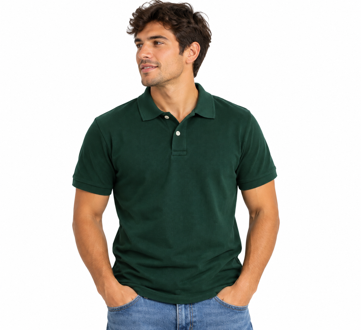 Polera Pique Hombre Premium